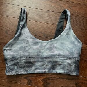Lululemon Athletica Marble Gray Sports Bra